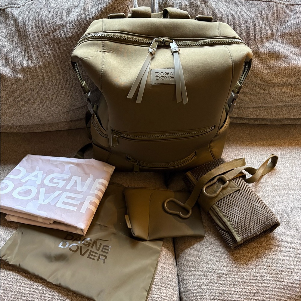 Dagne Dover Olive Baby Bag